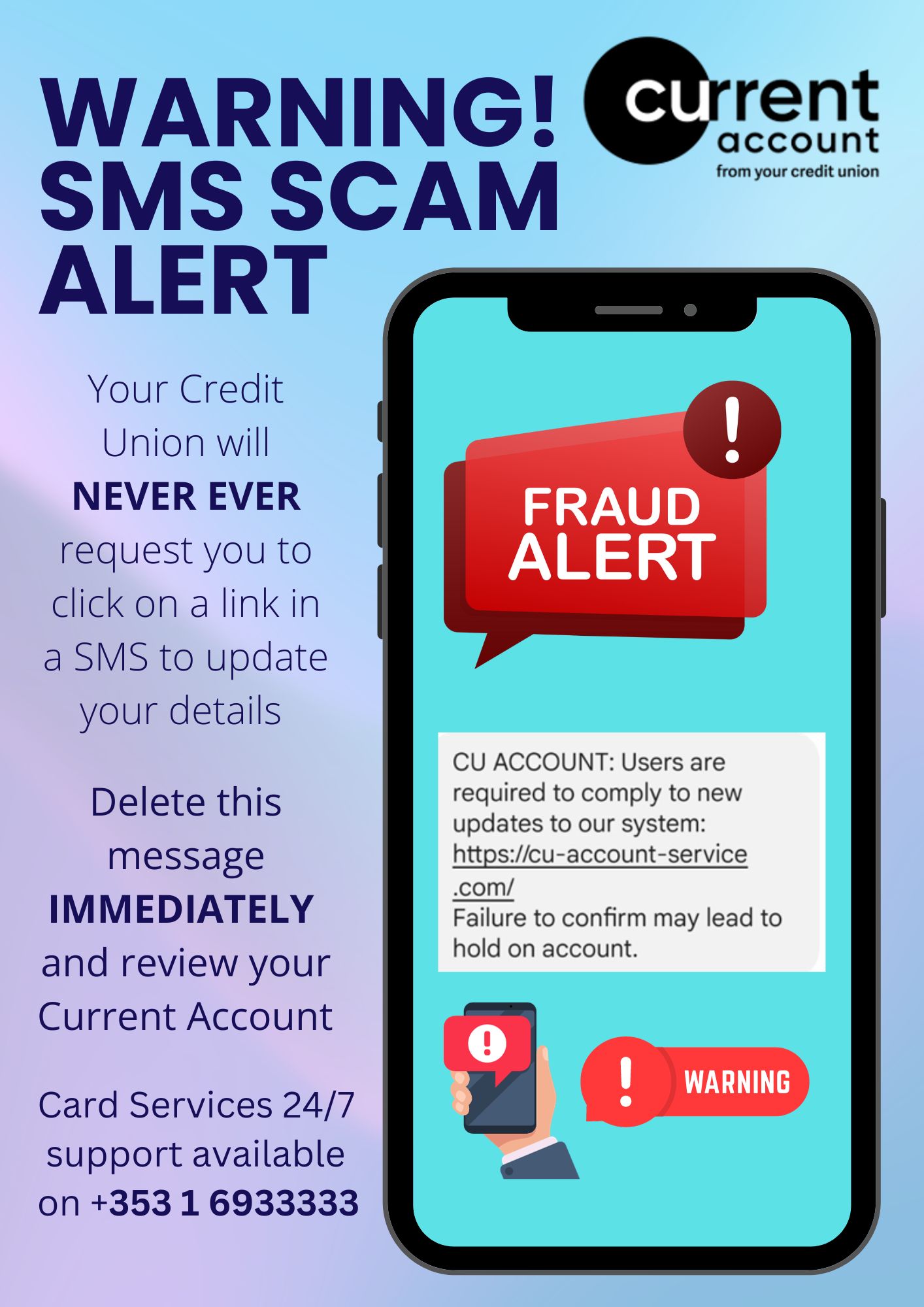 FRAUD SMS SCAM ALERT